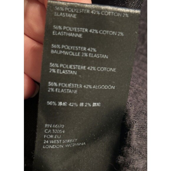 FREE PEOPLE Easy Street Pullover Textured Black Mini S Preowned - Picture 9 of 10